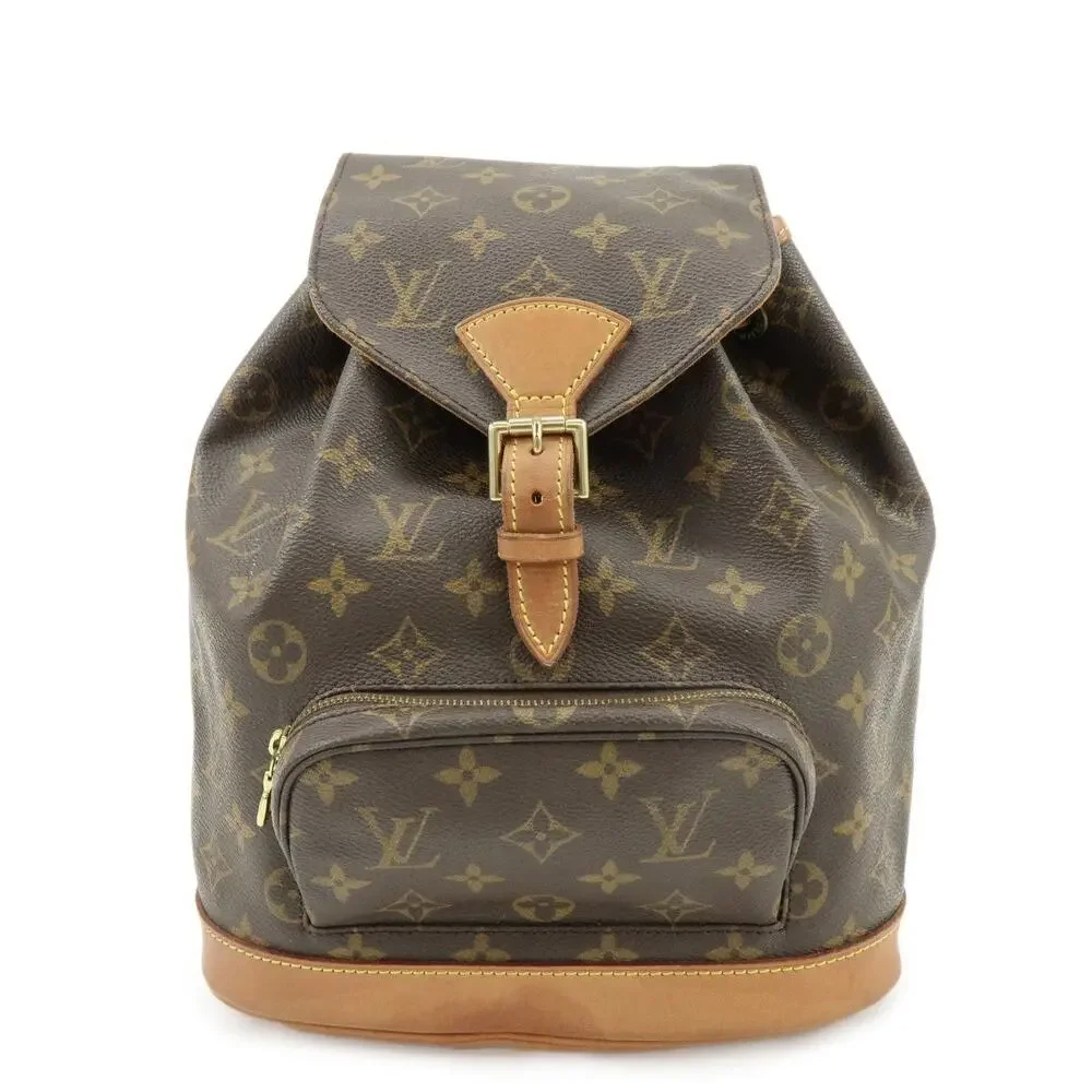 Louis Vuitton Monogram Montsouris MM Backpack Brown